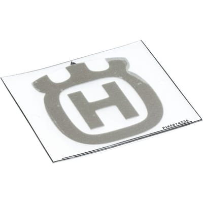 Husqvarna sticker ''h'' aluminium 55mm