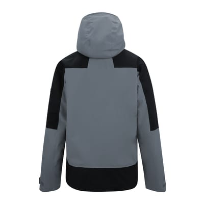 Regatta Heren Highton IV Stretch Waterdichte Jas (Stormgrijs/Zwart)