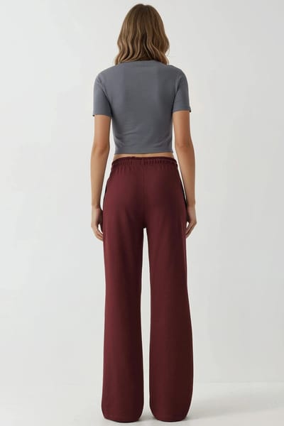 Ontspannen Pas Rechte Pijpen Sweatpants