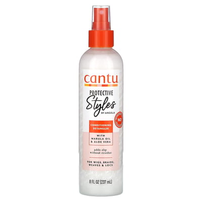 Cantu, Protective Style, Angela, Conditioning Detangler, for Wigs, Braids, Braids and Wigs, 8 fl oz (237 ml)