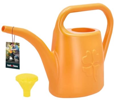 Gieter 1,8 l van kunststof met sproeier voor het gieten van planten