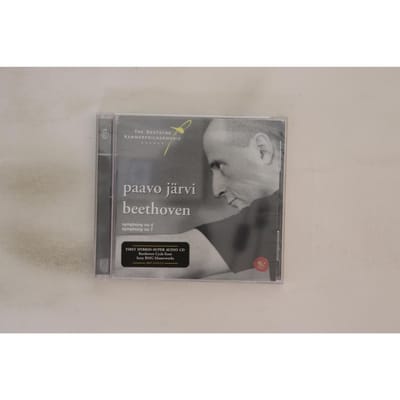 CD LUDWIG VAN BEETHOVEN  PAAVO JRVI   Symfonie nr. 4  Symfonie nr. 7 88697214182 RCA Red Seal 2007 VS Klassiek Gebruikt gray