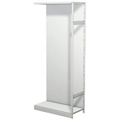 Leeg archiefrek PROGRESS 500 T, aanbouwsectie, met achterwand, H 2250 x B 960 x D 440 mm