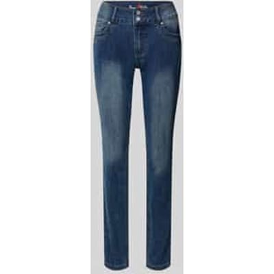 Straight fit jeans in 5-pocketmodel, model 'Tummyles'