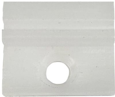 Riko Plastic plaatje voor bevestiging afwerkstrip muurprofiel