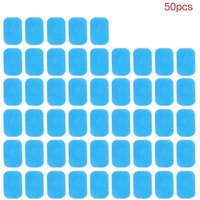 EMS Gelpads Voor EMS Trainer Abdominale Gel Stickers Fitness Hydrogel Voor Buikspierstimulator Afslank Massage Machine 50PCS(25 Pairs)