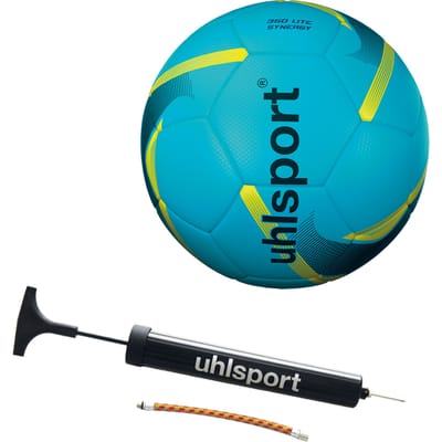 Uhlsport 350 Lite Synergy + Gratis Uhlsport Balpomp - Keepershandschoenen - Maat 4