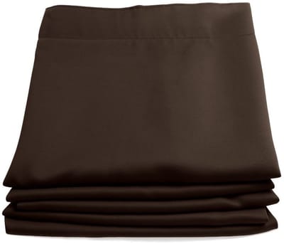 MOONDREAM ThermActiv®2in1 Winter+Zomer Thermisch Gordijn | Anti-Koude en Anti-Warmte Isolatie | Verduisterend | Gepatenteerde Technologie | EU-fabricaat | Plooiband | Bruin MC610 | 140B x 260L cm