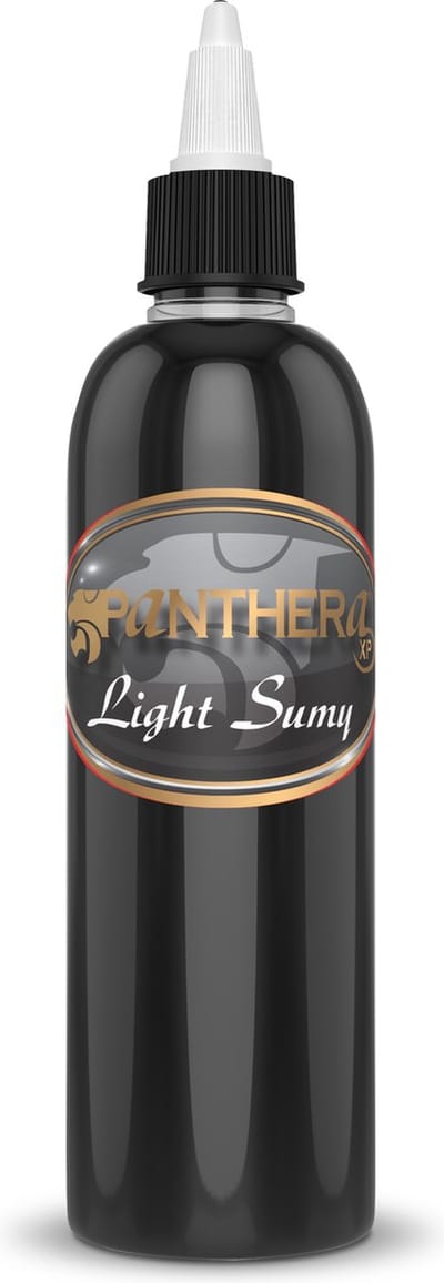 Panthera Ink - Light Sumy 150ml | Premium Professionele Tattoo Inkt | Reach & Vegan | Stick en Poke | Handpoke Tatoeage Inkt | Tattoo set | PMU | Permanente Make-up | Geschikt voor Machine Cartridges & Needles | Liner | Shader