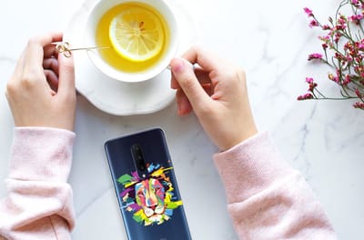 OnePlus 7 Pro Telefoonhoesje met Naam Lion Color