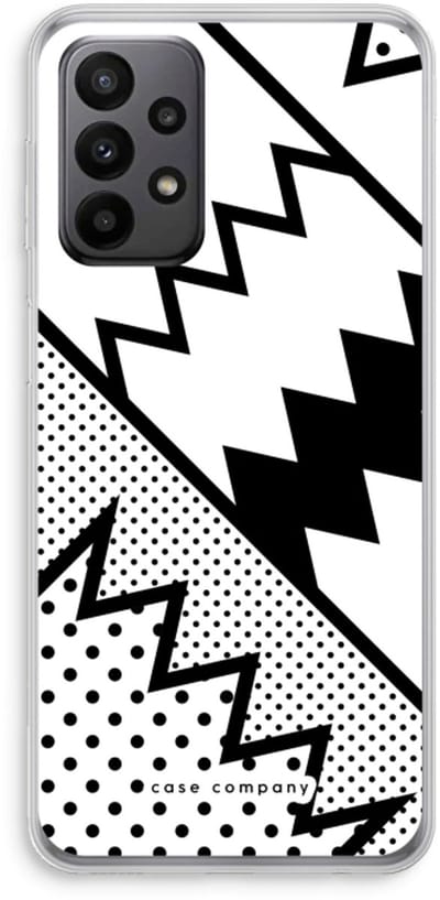 Case Company® - Hoesje geschikt voor Samsung Galaxy A23 hoesje - Pop Art #5 - Soft Cover Telefoonhoesje - Bescherming aan alle Kanten en Schermrand