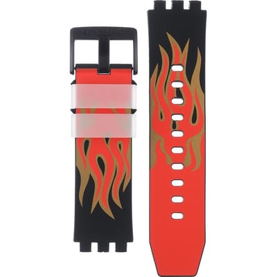 Swatch Plastic - BigBold - SB0/SO27 ASO27Z109 SO27Z109 OX Rocks 2021! Horlogeband