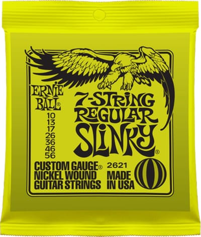 Sets / Regular slinky/ERNIE BALL/ELECTRIC STRINGS/Regular slinky/ 7sn !10-13-17-26-36-46-