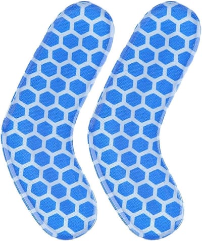 Enkelbeschermer - Gelkussens Enkelbeschermers - Sport Buiten - Drukverlichtend Comfort - 10 x 8 x 1 cm - Blauw
