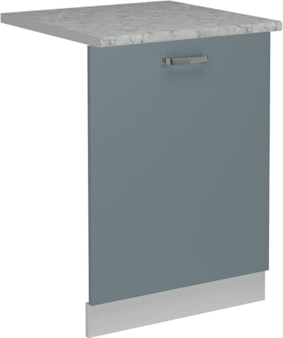Vicco R-Line Vaatwasserfrontpaneel – 60 cm, WB Marmer Blauw-grijs