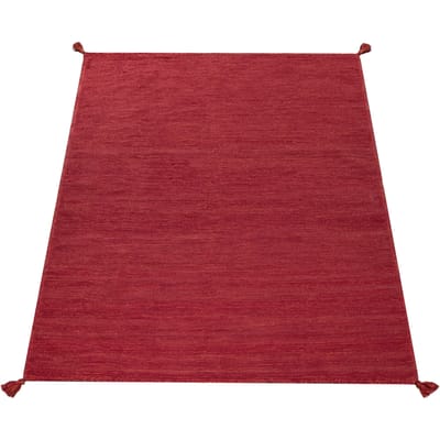 Handgeweven tapijt Kilian rood 160x220 cm