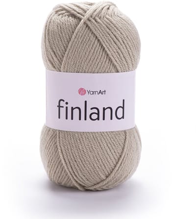YarnArt Finland - 100% Acryl - voor Truien Sjaals en Dekens Haken en Breien - 100g / 200m - Kleur 848