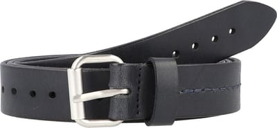 Marc O'Polo Leren Riem Eika Belt W85 Night Blue Blauw