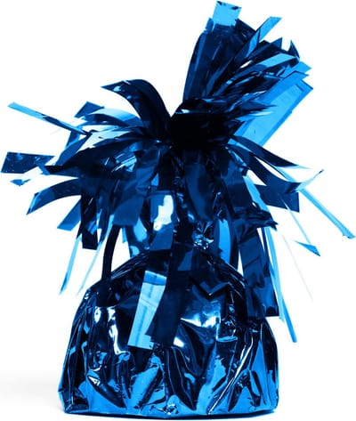 12x Ballon gewichtje Koninklijk Blauw 170 gram - Ballongewicht Gewicht Ballonnen Feest Accesoires Thema Party Tafeldecoratie Tafel Decoratie
