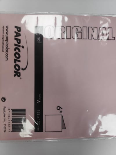 Papicolor Original Dubbele Kaart 132 x 132 mm Bloesem