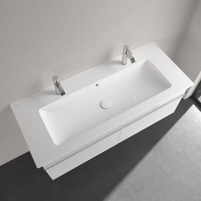 Villeroy & Boch Venticello cabinet washbasin 120 x 50 cm with 2 tap holes 4104CK01