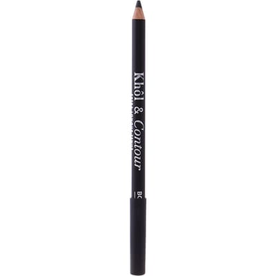 Khol & Contour Eye Pencil 001 Noir-Issime 1.2 g – Eyeliner Pencil, Long-Lasting, For Women, Intense Black, Suitable For Daily Makeup Routine