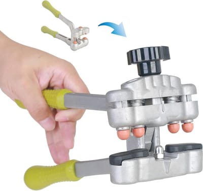 Tegelsnijtang - Breektang Tegels - Nauwkeurig Snijden - Verbeterde Koppelgreep - 3-15mm Dikte - Zilver