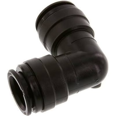 22mm 90 graden L-verbinding POM Insteekfitting NBR