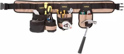 Toolpack gereedschapsriem met 3 holsters Smart 360.140