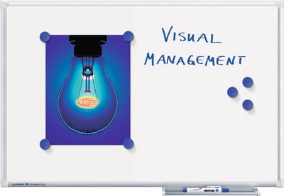 Legamaster Economy PLus Whiteboard 120x180cm