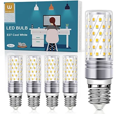E27 LED Gloeilamp 12W - Vervang 120W Gloeilampen met 6000K Koud Wit Licht en 1200lm Helderheid