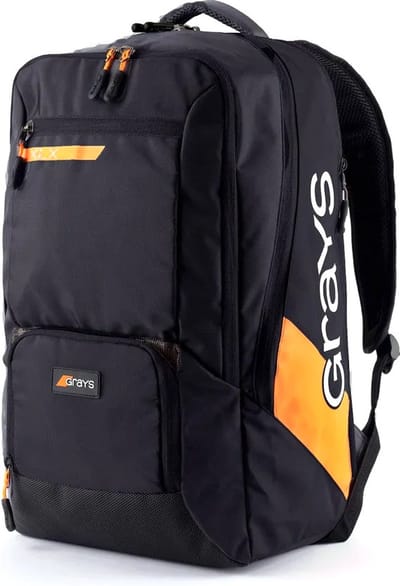 Grays hockeytas XI Rucksack - Zwart - 50 x 30 x 26 cm