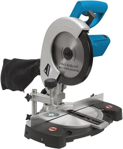1400W Verstekzaag met 210 mm Zaagblad voor DIY-projecten