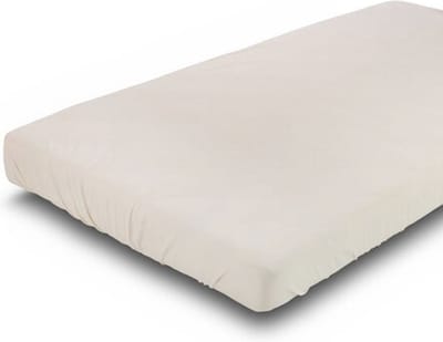Cocoon hoeslaken ledikant organisch katoen 70x140 - beige