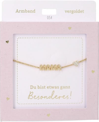 Depesche armband goud Mama cadeau voor meisjes en dames.