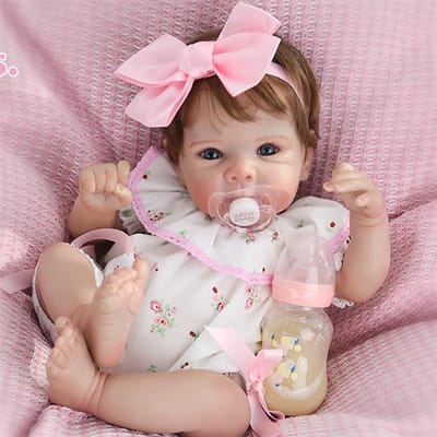 Life-like Reborn Pop Meisje/Jongen 46 cm - Realistisch Siliconen Babypop Speelgoed