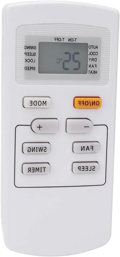 Afstandsbediening Airco - Universele Bediening - Klimaatregeling - Hoge Compatibiliteit - 13 x 6 x 3 cm - Zwart