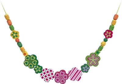 Melissa & Doug Houten Kralenset - Flower Power