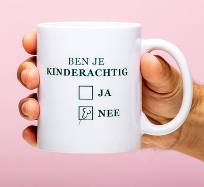 Mok Kinderachtig van Ditverzinjeniet.nl