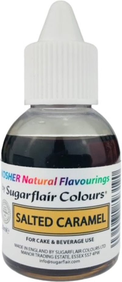 Sugarflair Natuurlijke Smaakstof - Salted Caramel - 30ml - Aroma - Kosher