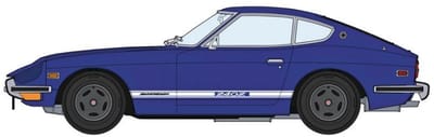 Hasegawa Modelbouwpakket Militaire voertuigen - 20405 Datsun 240Z HLS30 – Versie met Stuur Links – Auto Plastic - 1:24 - Modelbouw