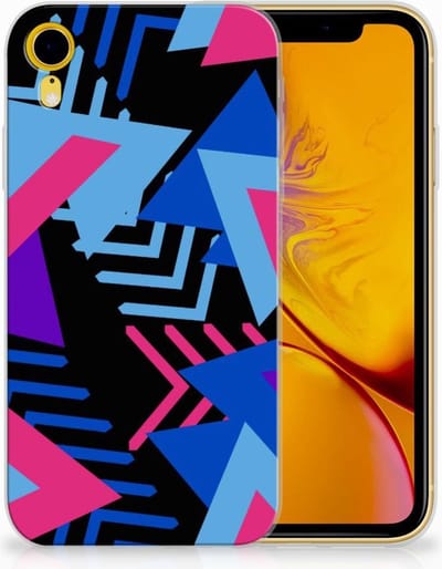 Apple iPhone Xr TPU Hoesje Funky Triangle