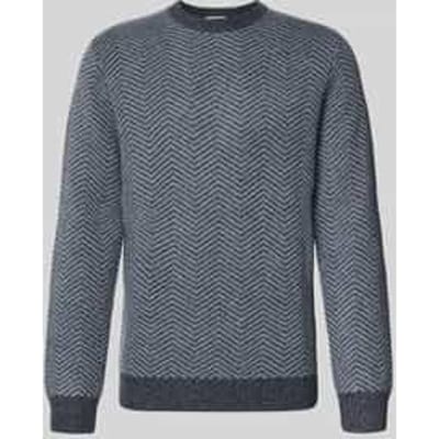 Wollen pullover met ronde hals