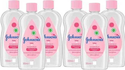 Johnson's - Babyolie Regular - 6 x 200 ml