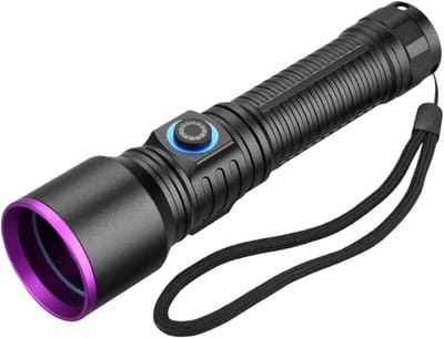 Oplaadbare UV-zaklamp - Vlekken Detector - Vlekken Opsporen - Hoge Intensiteit Licht - Compact Formaat - Zwart