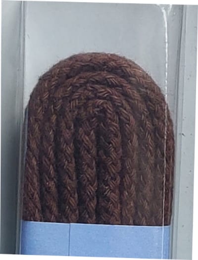 Gala Veter - Donker Bruin - Rond - Koord Veters - Lengte 90 cm - Dikte 3 mm - Schoenveter