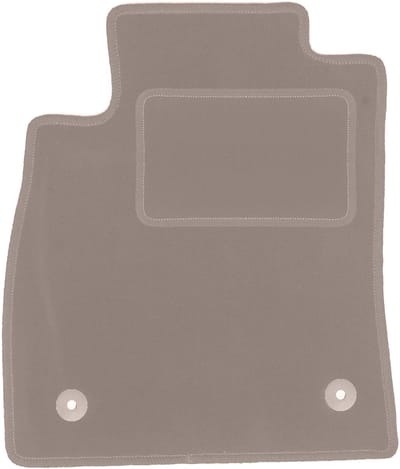 Beige bestuurdersmat voor: Ford Fiesta MK8 hatchback (2017-)