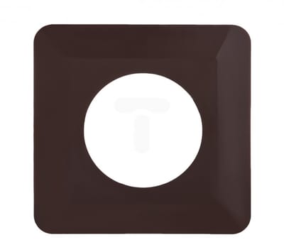 TIM Serie OSX-910 - Thermoplastische Schakelaar Afdekplaat - Bruin - 130x130mm