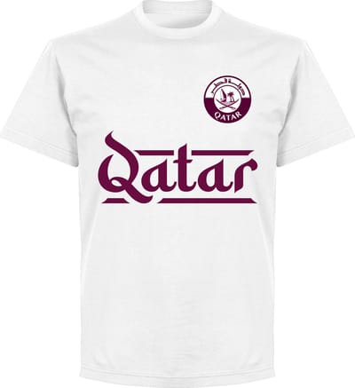 Qatar Team T-Shirt - Wit - XS