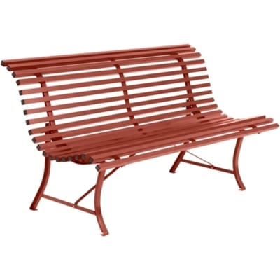 Fermob - LOUISIANE bank - 150 x 80 x 72 cm - 20 okerrood